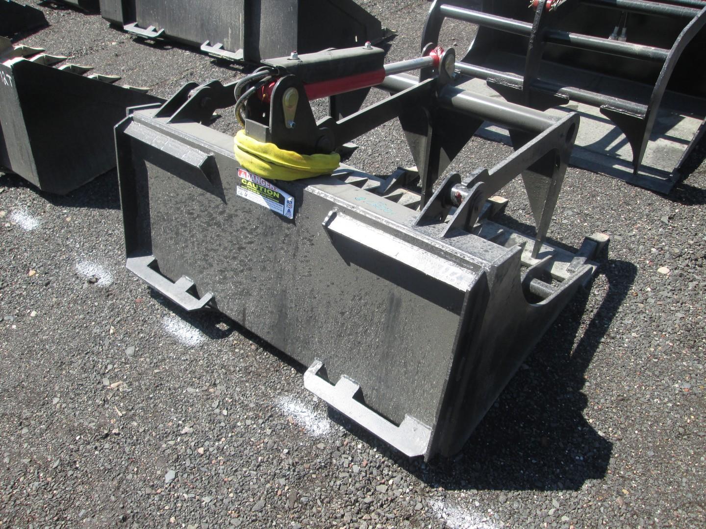 48" Rock Bucket Grapple With Teeth
