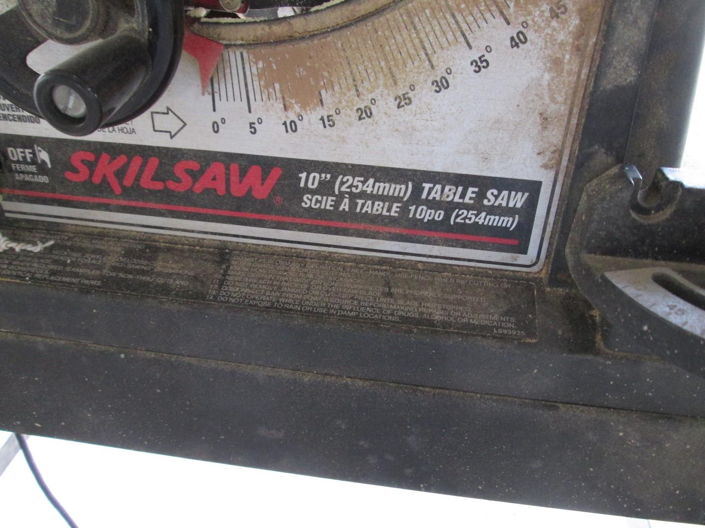 Skilsaw 10" Table Saw