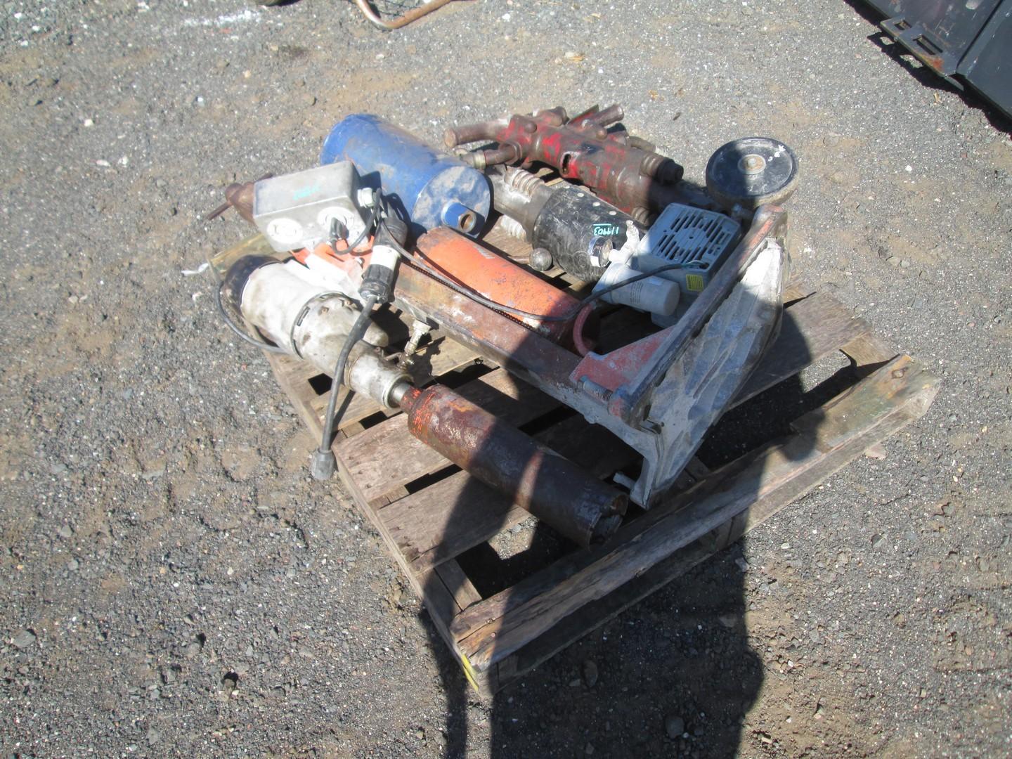 Electric Powered Core Drill With Bits,