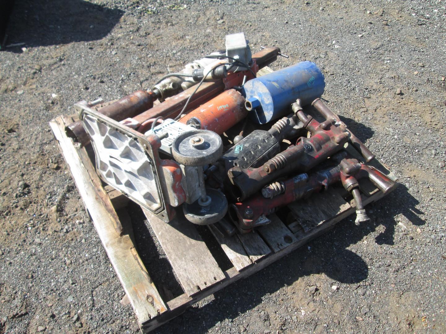 Electric Powered Core Drill With Bits,