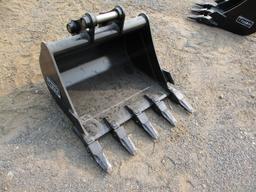 30" Excavator Bucket With Teeth