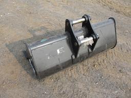 42" Excavator Cleanup Bucket With BOCE