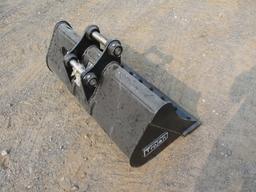 42" Excavator Cleanup Bucket With BOCE