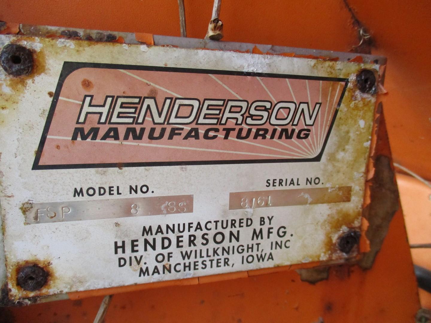 8' Henderson Sand/Salt Spreader