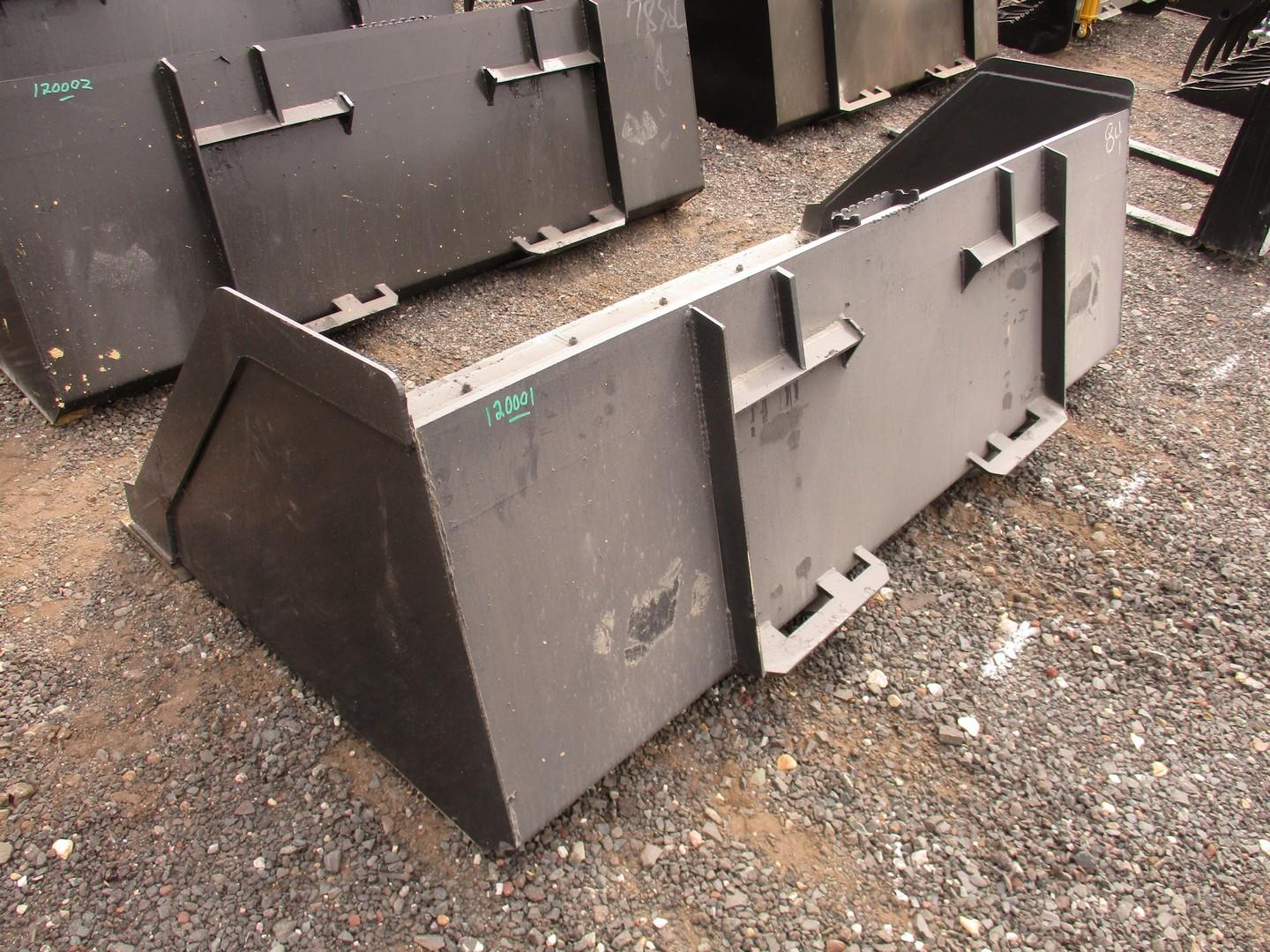84" Snow/Mulch Bucket With BOCE
