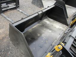 74" Snow/Mulch Bucket With BOCE