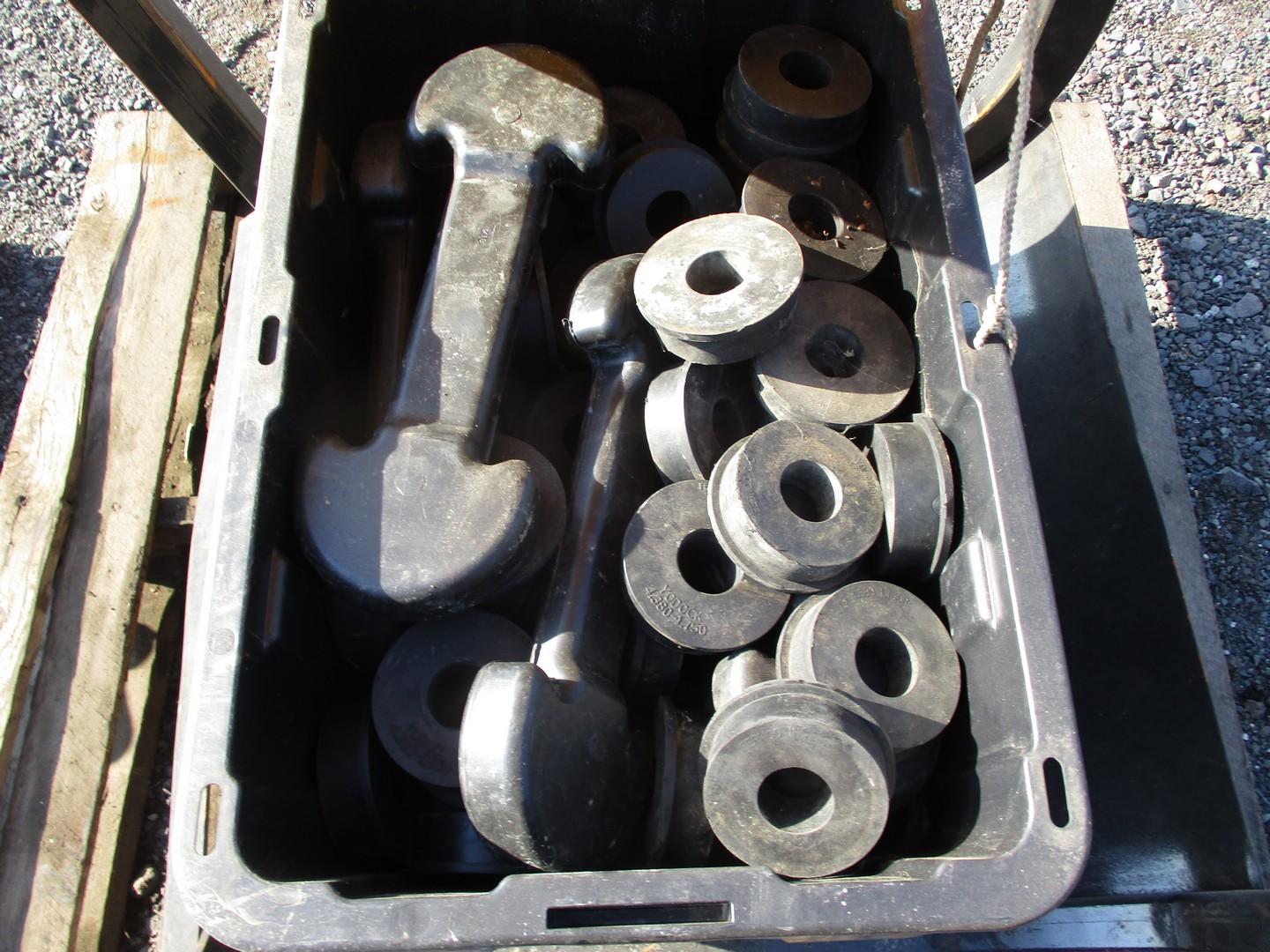 Assortment of Water Pipe Fittings and Clamps