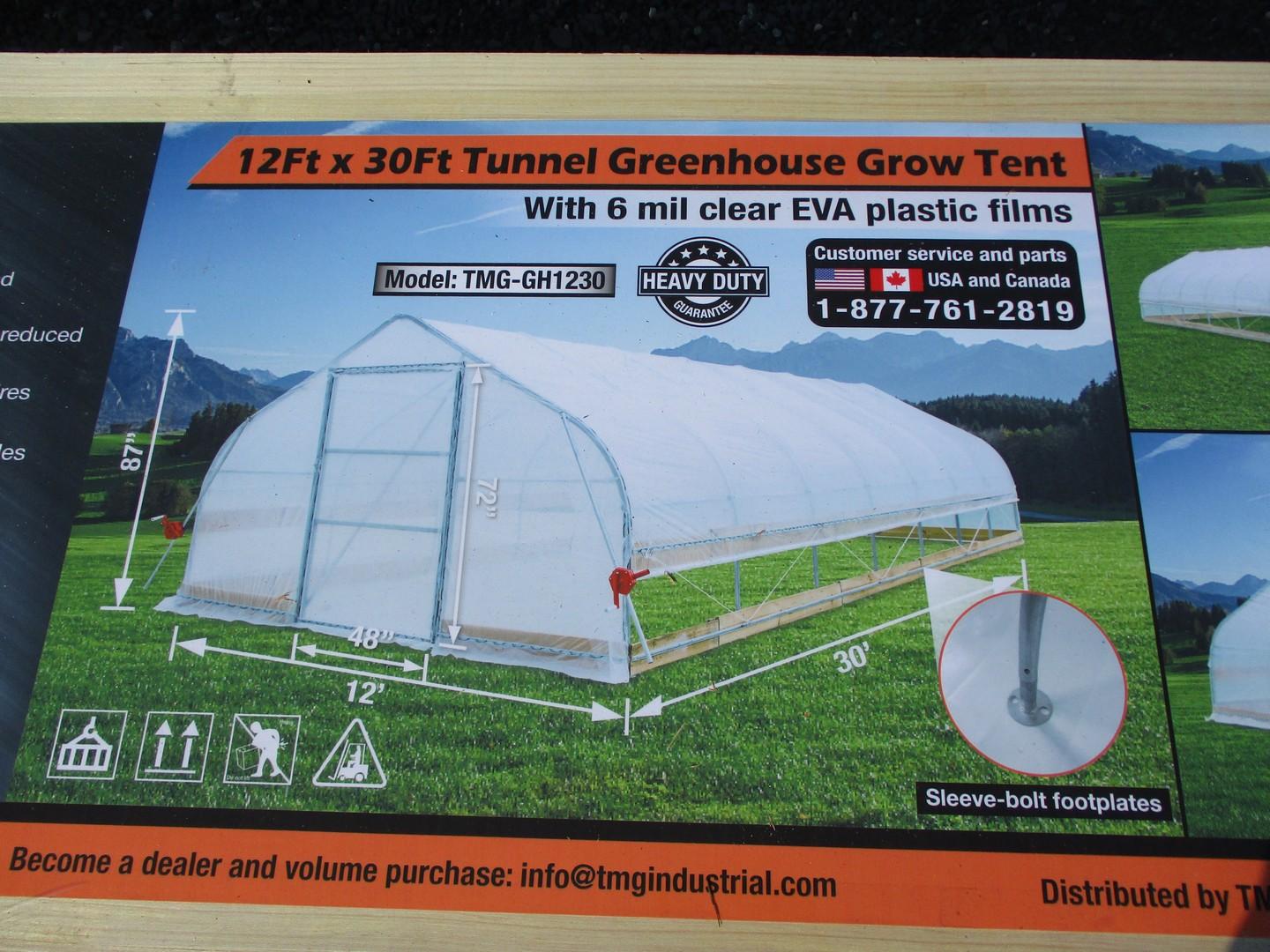 12' x 30' Greenhouse