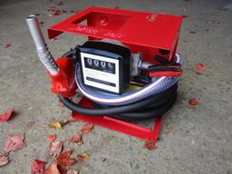 Diesel Fuel Pump With Flow Meter