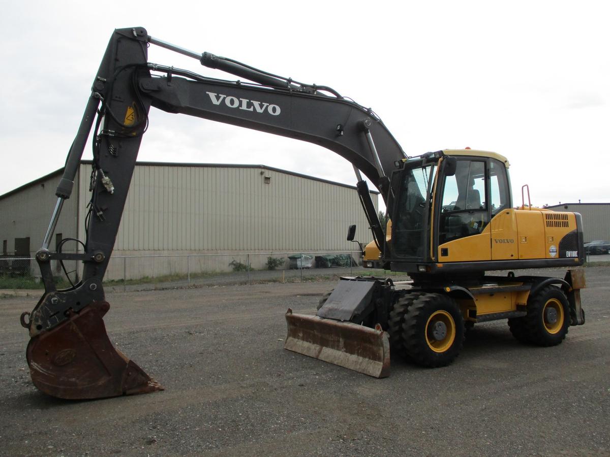 2011 Volvo EW180C Rubber Tire Excavator