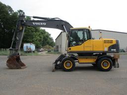 2011 Volvo EW180C Rubber Tire Excavator
