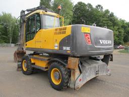 2011 Volvo EW180C Rubber Tire Excavator