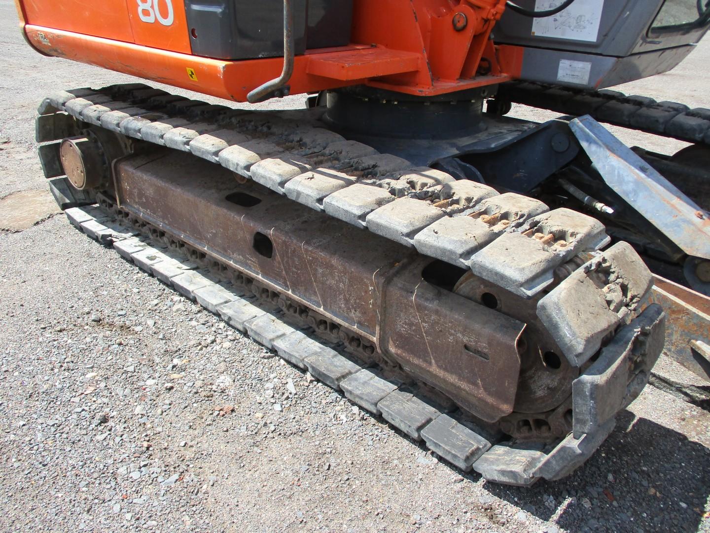 2007 Hitachi ZX80 Midi Excavator