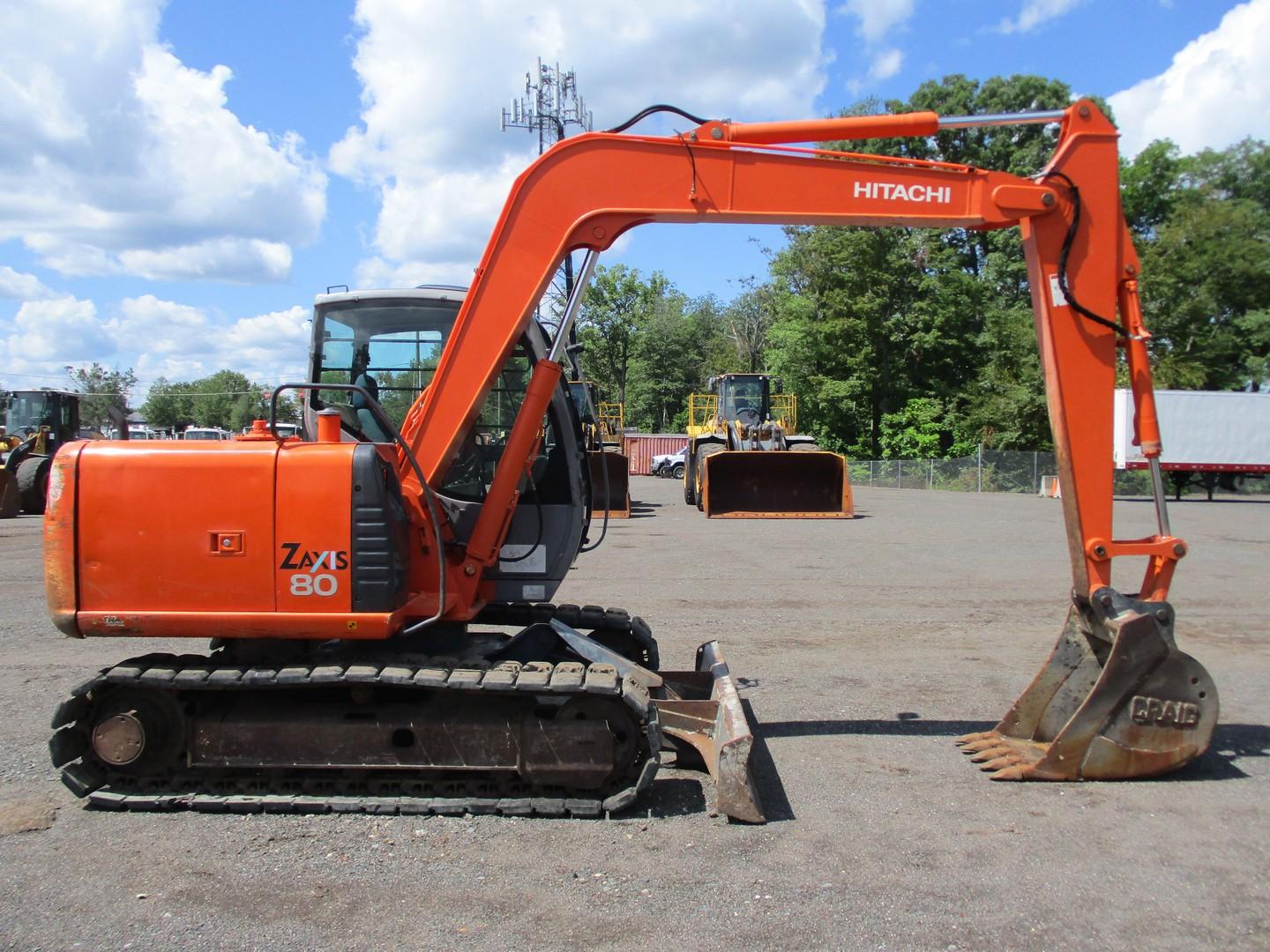 2007 Hitachi ZX80 Midi Excavator