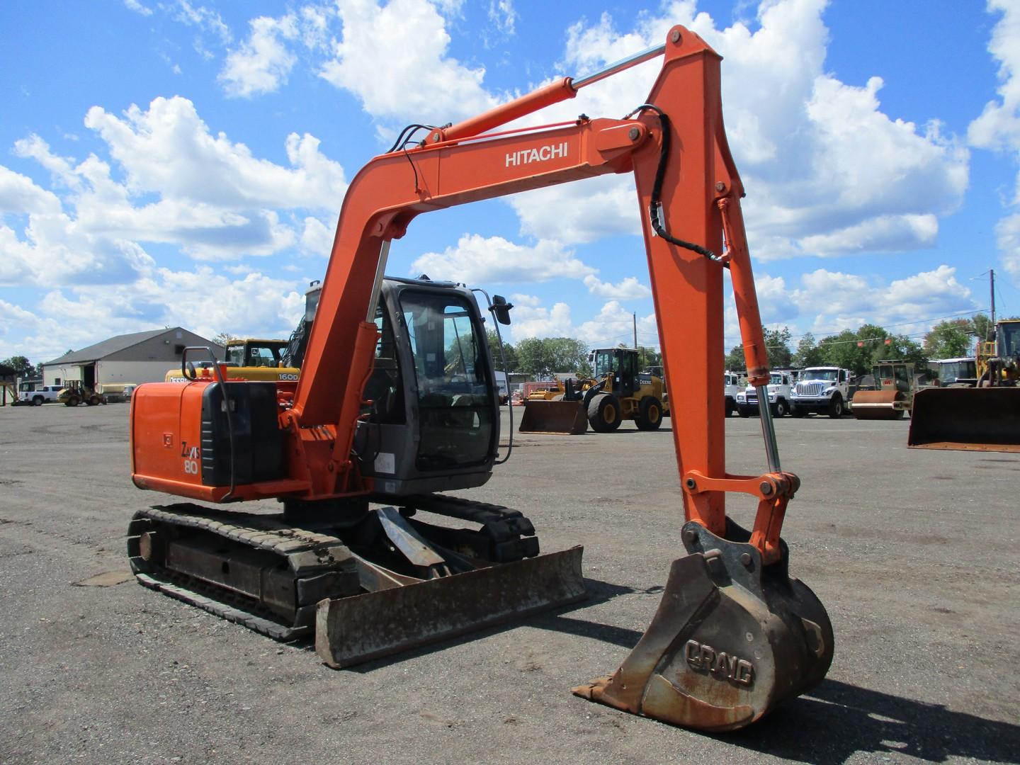 2007 Hitachi ZX80 Midi Excavator
