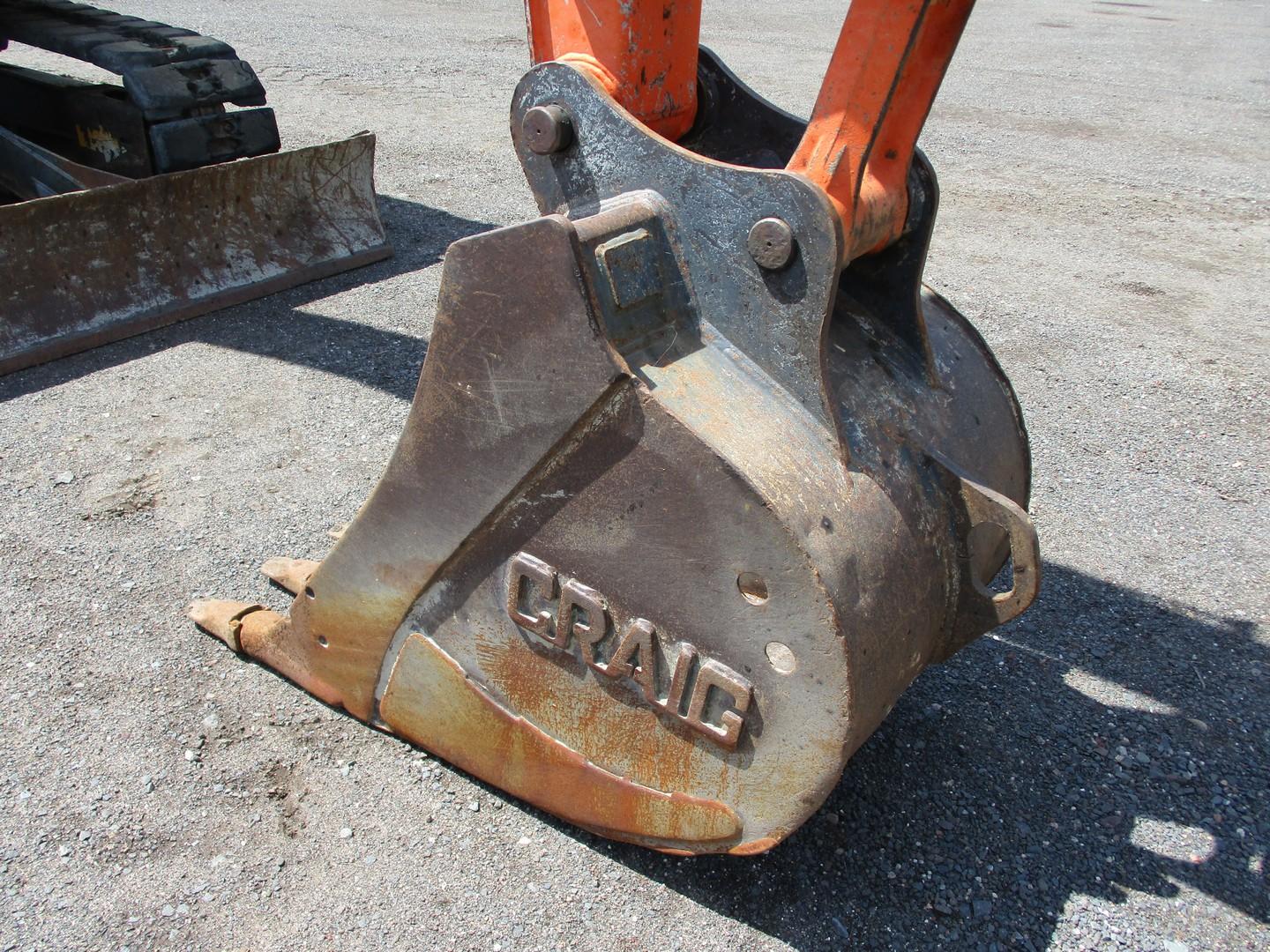 2007 Hitachi ZX80 Midi Excavator