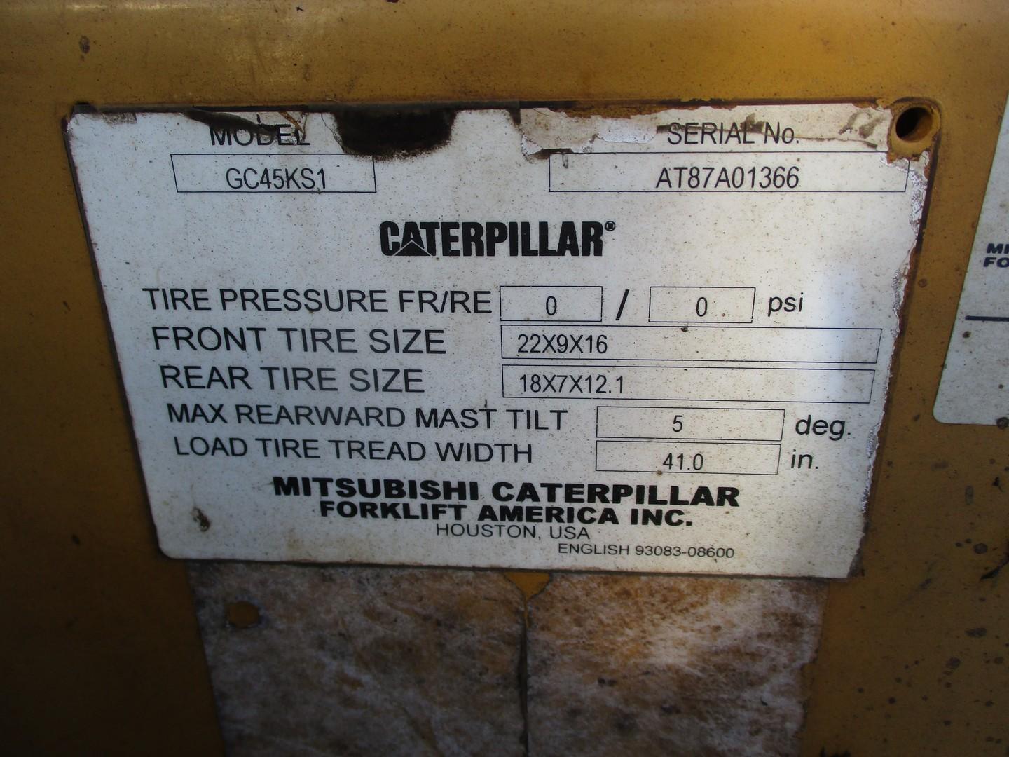 Caterpillar GC45KS1 Forklift
