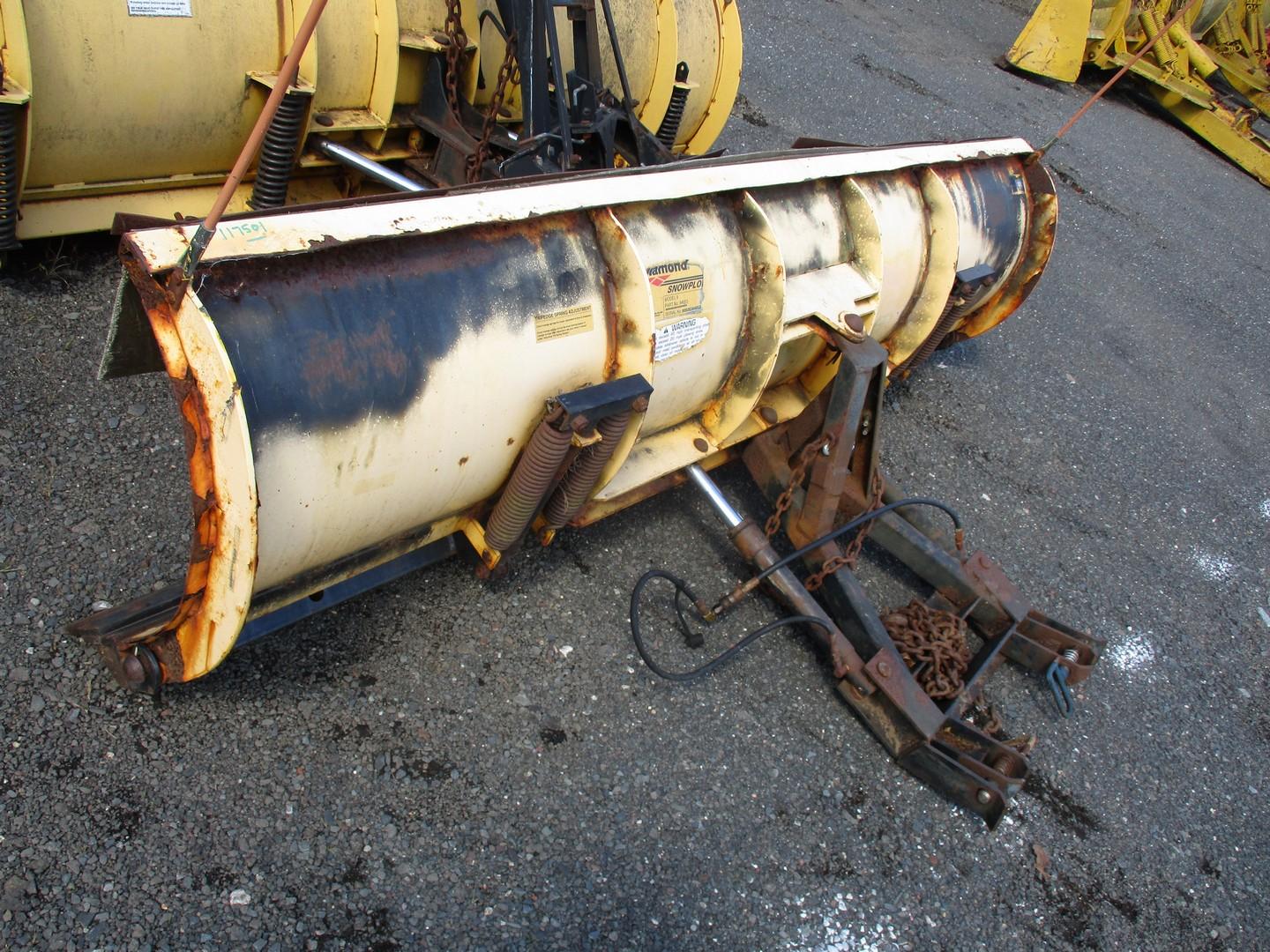 9' Diamond Power Angle Snow Plow