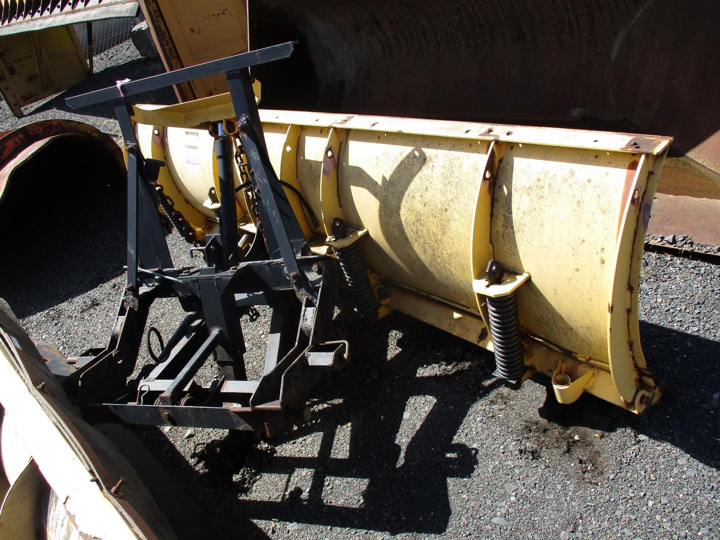 9' Fisher Minute Mount Power Angle Snow Plow