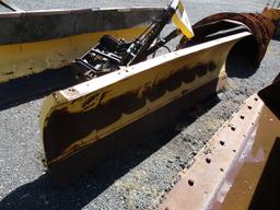 9' Fisher Minute Mount Power Angle Snow Plow