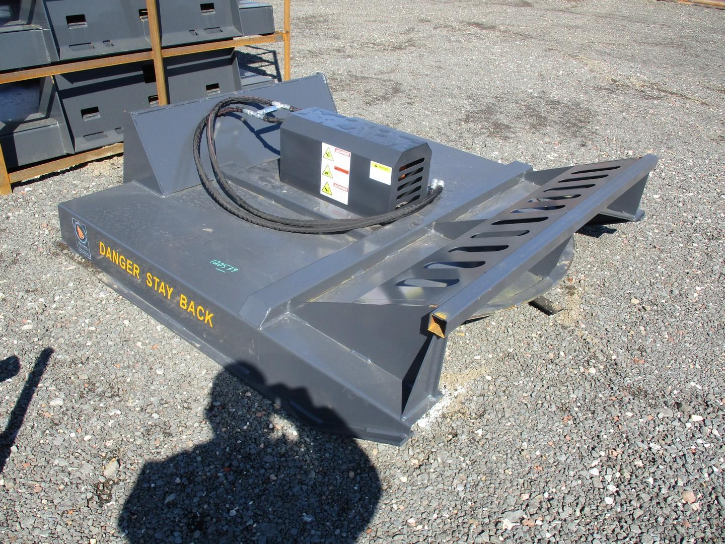 Wolverine 72" Brush Mower With Pushbar