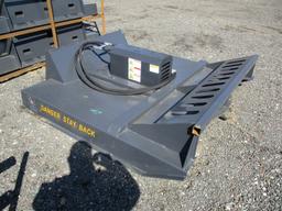 Wolverine 72" Brush Mower With Pushbar