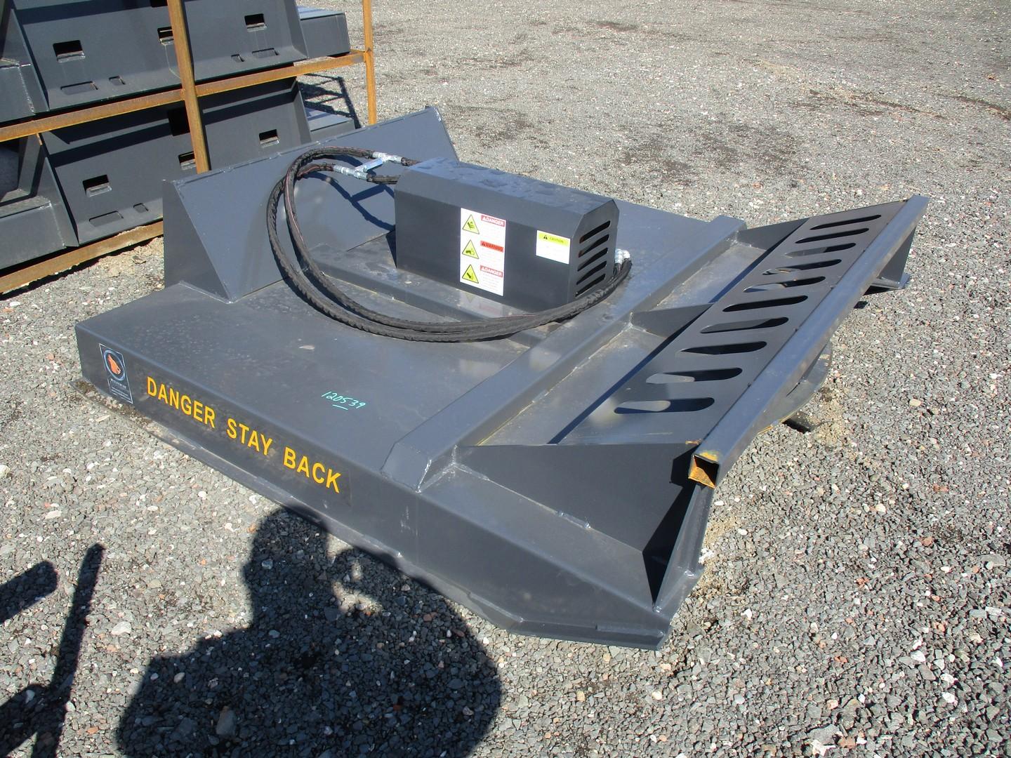Wolverine 72" Brush Mower With Pushbar