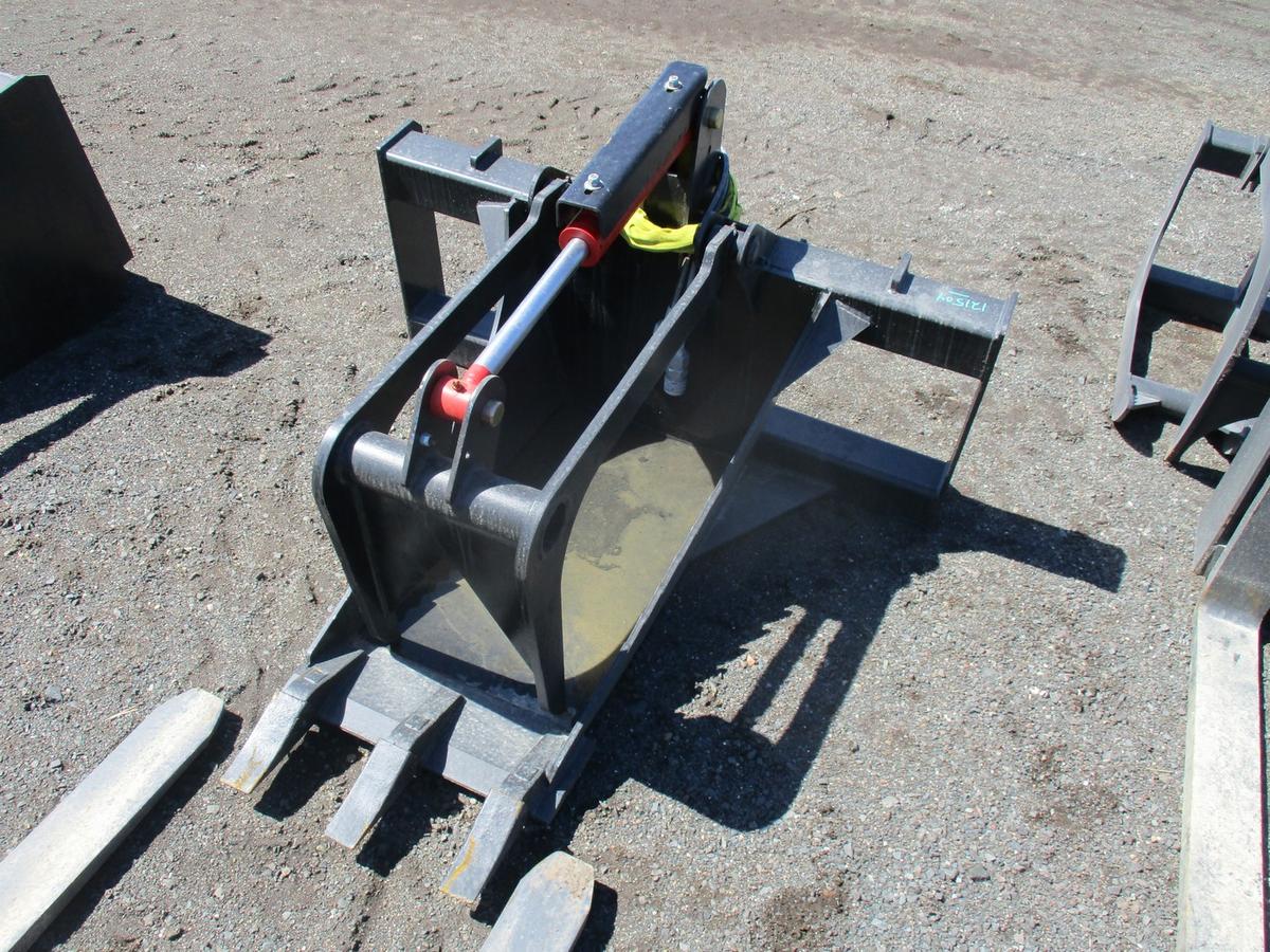Stump Bucket Grapple With Teeth