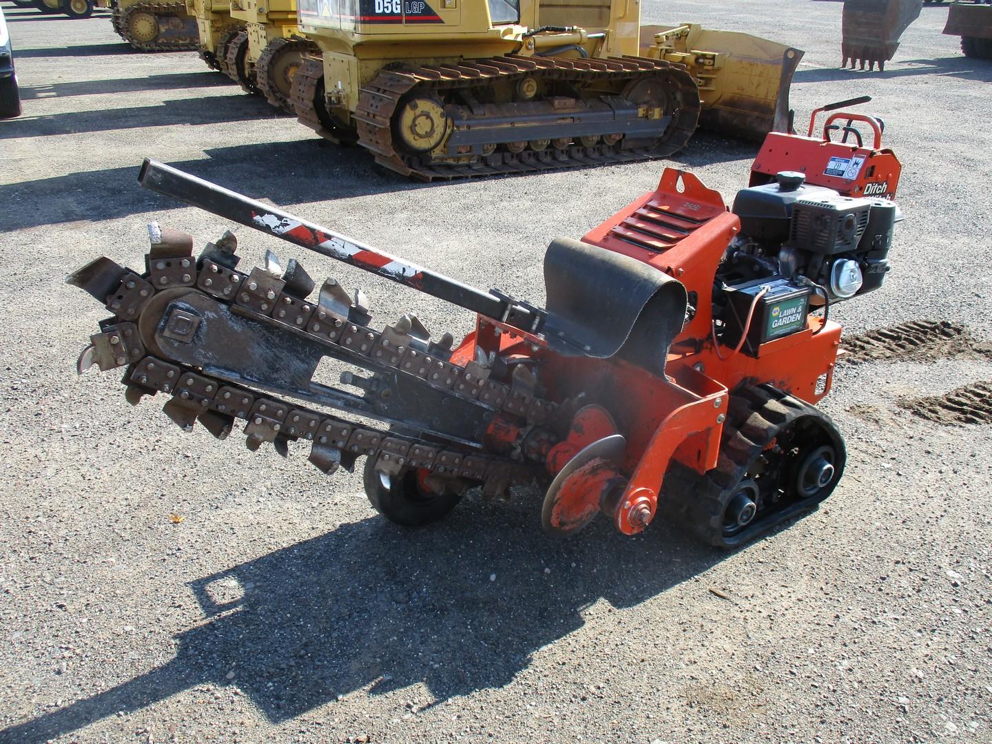 Ditch Witch Walk Behind Trencher