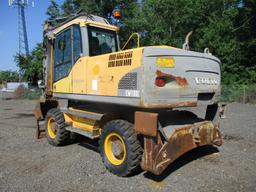 2007 Volvo EW180C Rubber Tire Excavator