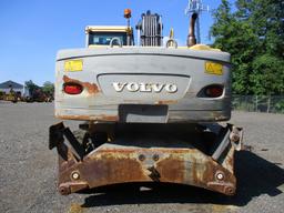 2007 Volvo EW180C Rubber Tire Excavator