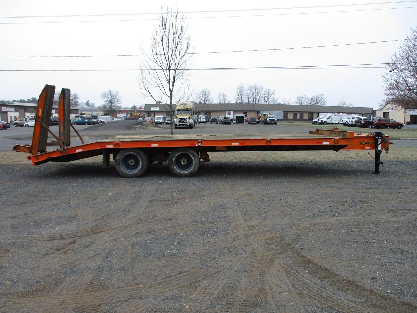 2007 Kaufman HP20 T/A Tag Trailer