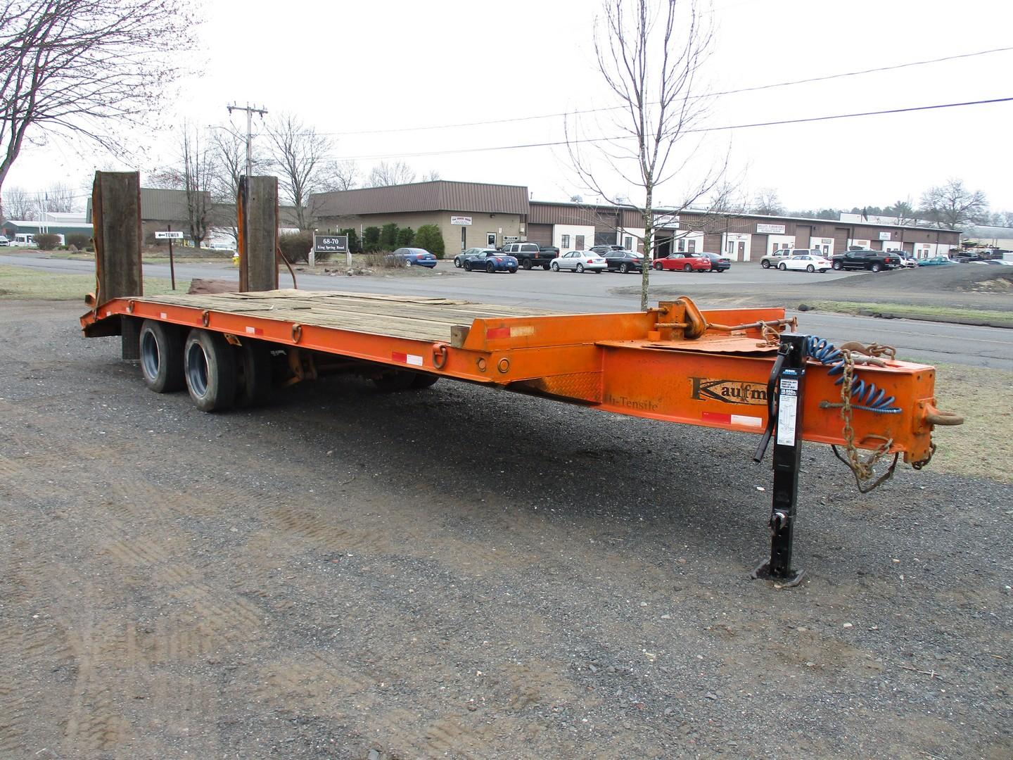2007 Kaufman HP20 T/A Tag Trailer