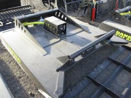 76" Brush Mower With Push Bar
