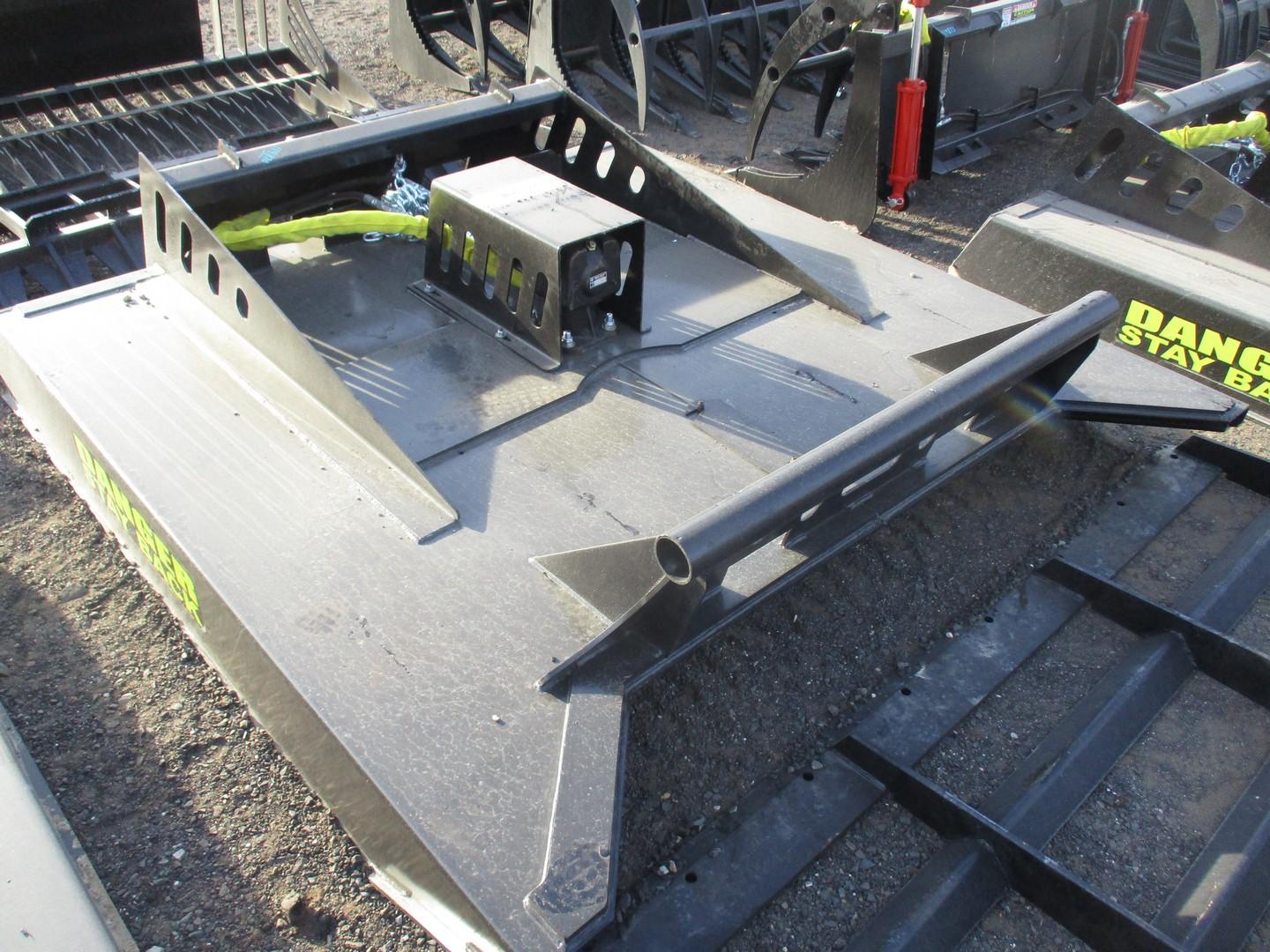 76" Brush Mower With Push Bar