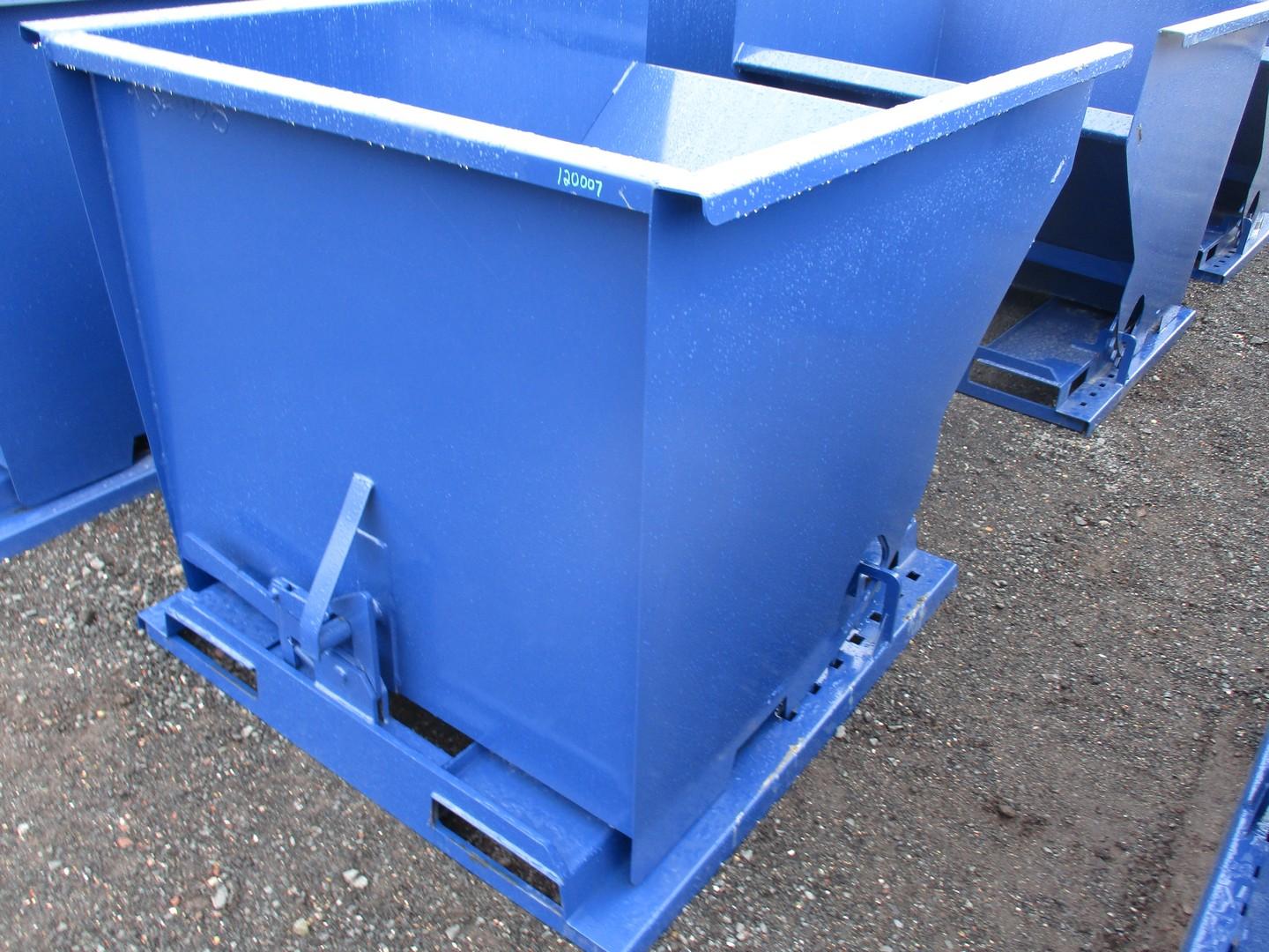Self Dumping Trash Hopper