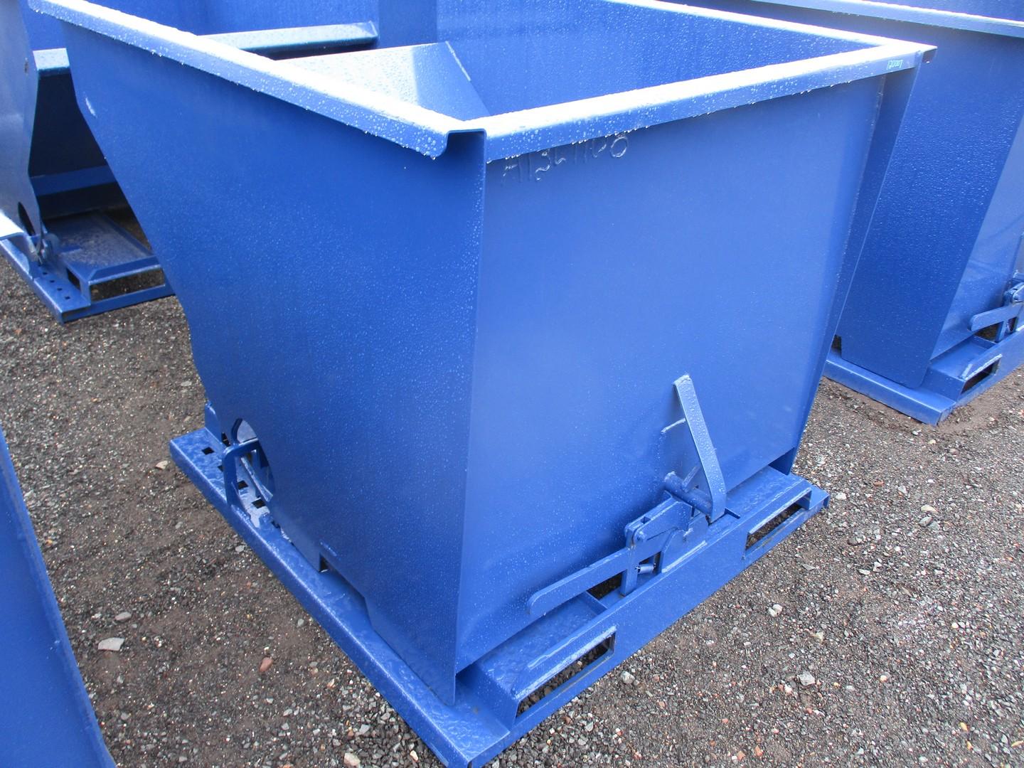 Self Dumping Trash Hopper