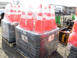 (250) 14" Reflective Traffic Cones