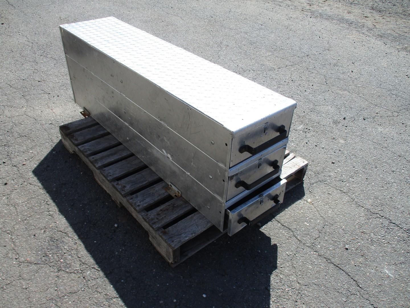3 Drawer Aluminum Tool Box