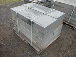 Quantity of 16" x 48" x 6" Thermal Bluestone Steps