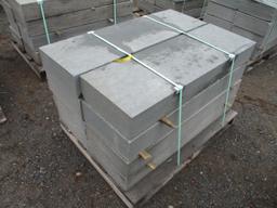 Quantity of 16" x 48" x 6" Thermal Bluestone Steps