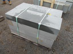 Quantity of 16" x 48" x 6" Thermal Bluestone Steps