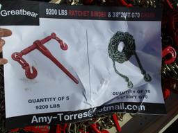 Greatbear Chains and Ratchet Binders