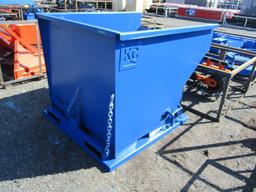 2 Yard Self Dumping Trash Hopper