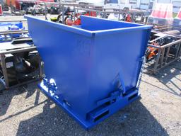 2 Yard Self Dumping Trash Hopper