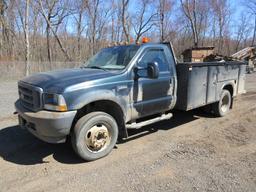 2004 Ford F-550 XL S/A Utility Truck