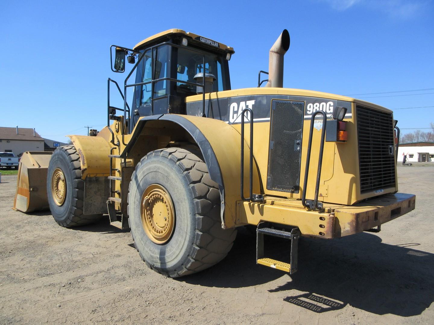 2003 Caterpillar 980G Rubber Tire Wheel Loader