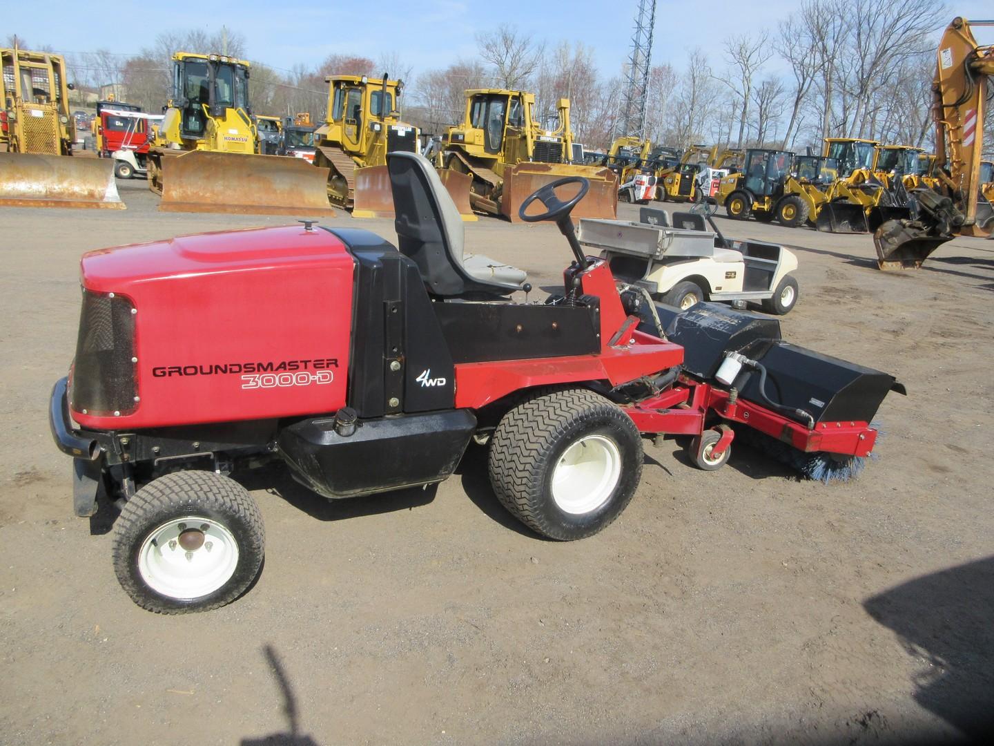 Toro Groundsmaster 3000D Ride On Sweeper