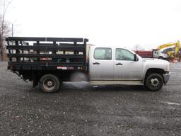 2012 Chevrolet 3500HD S/A Flatbed Dump Truck