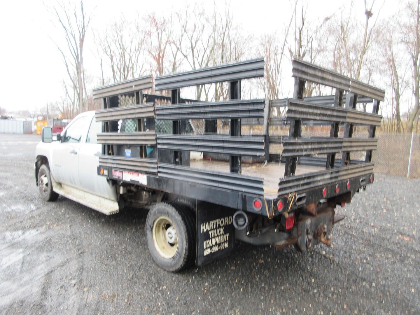 2012 Chevrolet 3500HD S/A Flatbed Dump Truck